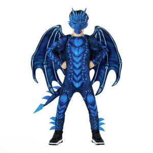 Morph Blue Dragon Costume For Kids Halloween Costumes Kids Size Large